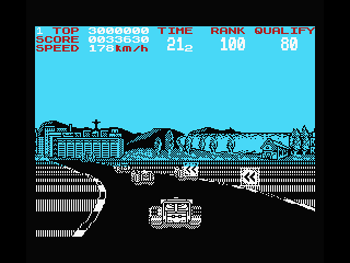 Continental Circus screenshot 7 for MSX